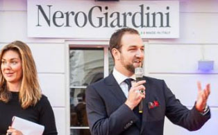 Alexander Bellu, Nero Giardini: Módní značka obuvi od začátku do exitu